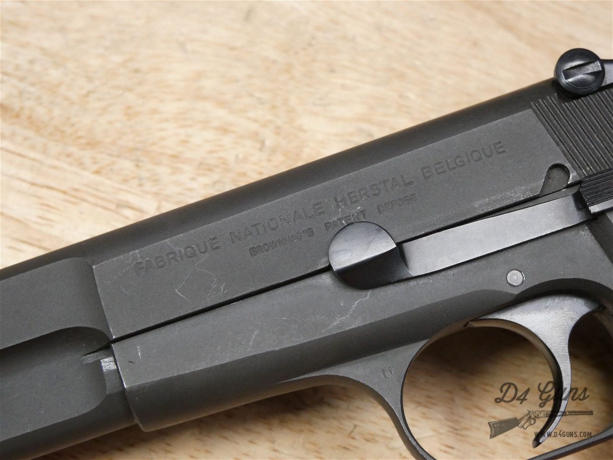 Browning Hi Power Mm Mfg In Belgium Fn Herstal Threaded