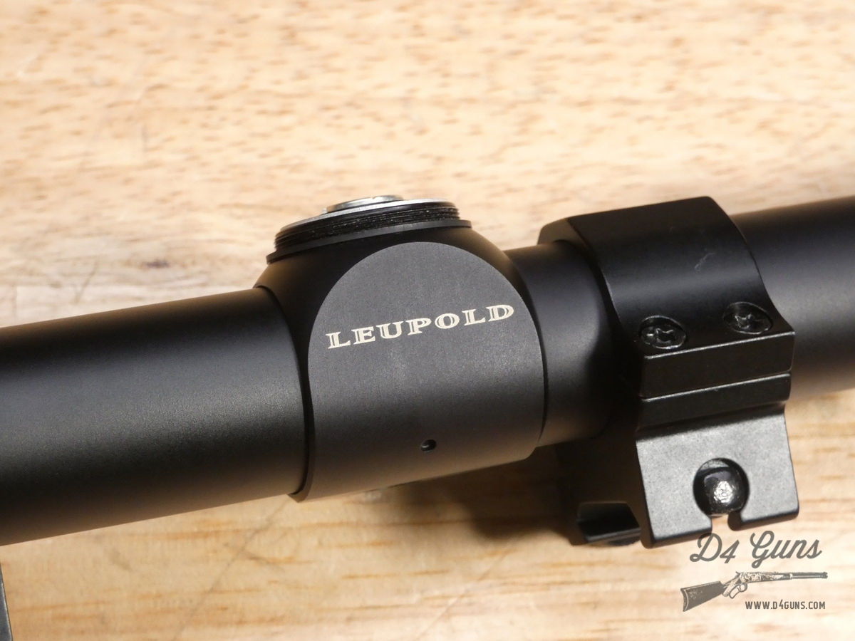 Leupold VX 1 3 9x40 Rifle Scope W Rings O Gun Scopes At