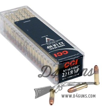 CCI Mini-Mag - .22 LR - Brass - 36gr - CPHP - 100 Rounds - 076683000316-img-0