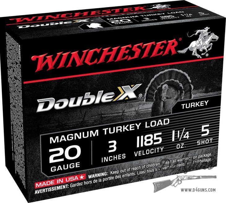 Winchester Double X Magnum Turkey - 20 Ga - 1 1/4oz - 10 Shells - X203XCT5-img-0