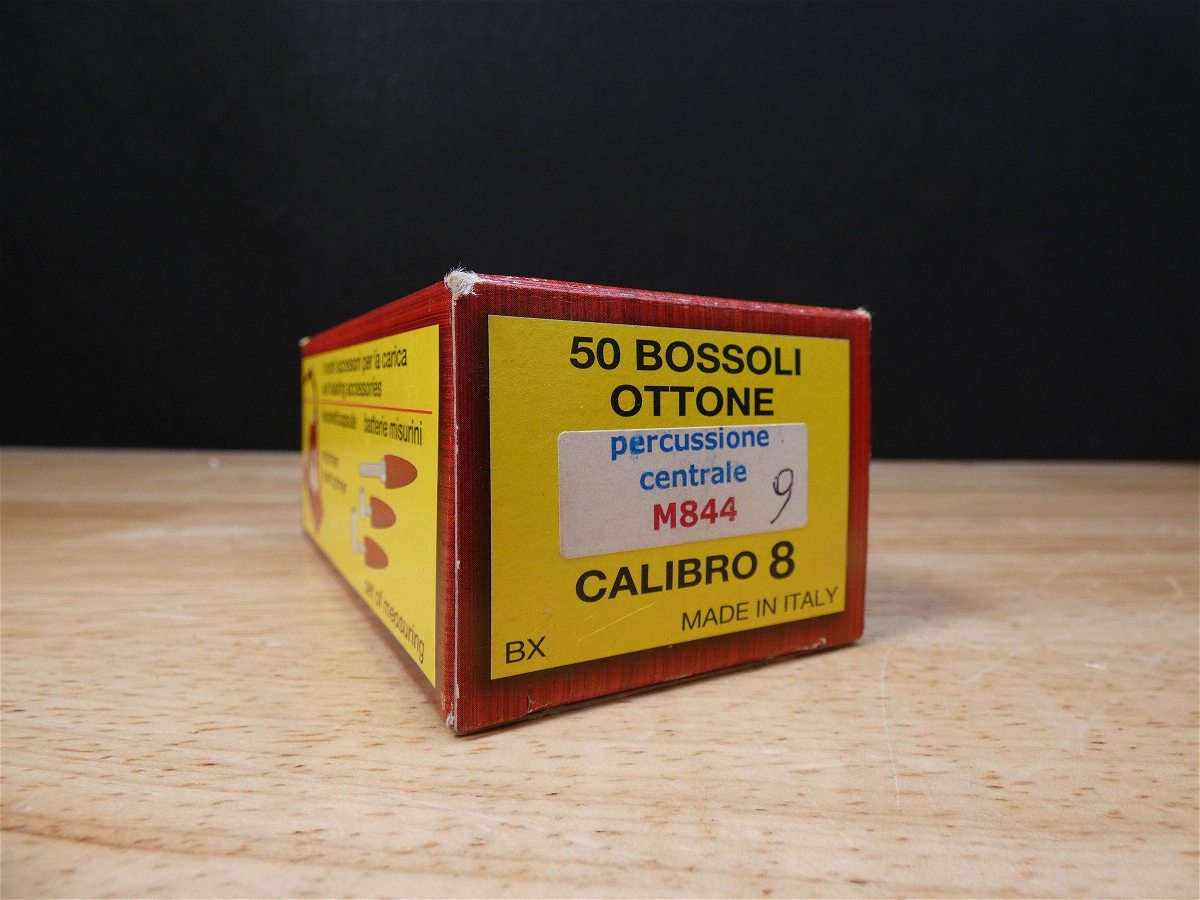 Bossoli Ottone - 8mm Flobert - Calibro 8 - M844 Magnum - 50 Rounds #9 Shot-img-3