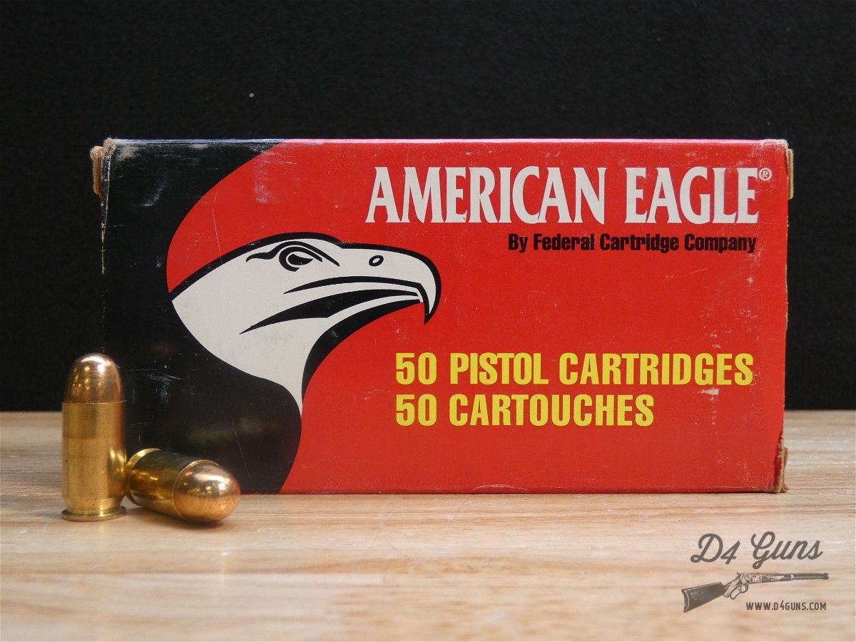 Federal American Eagle .45 ACP - 230gr - FMJ - 50 Rounds - AE45A - 45 AUTO-img-0