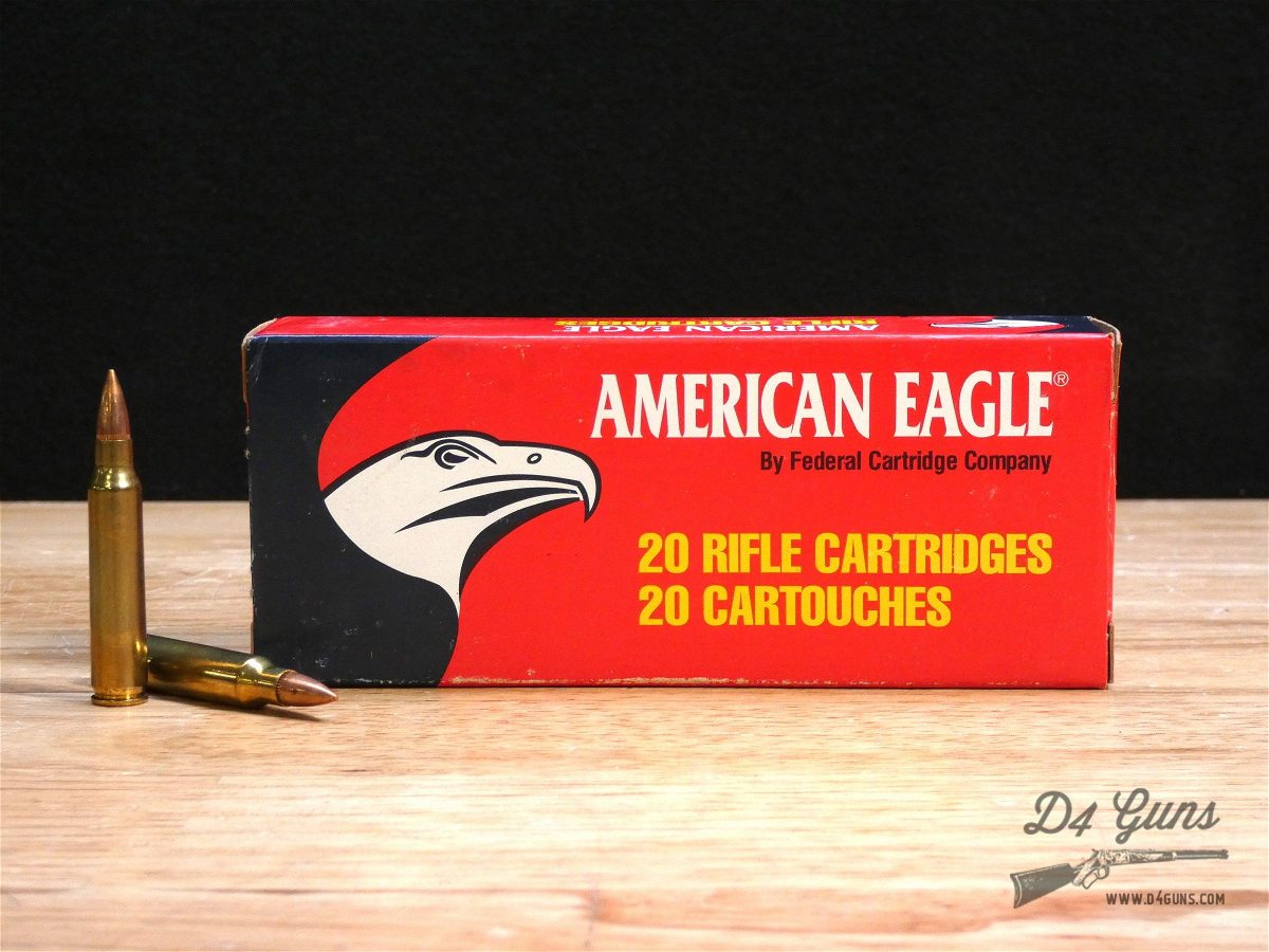 Federal American Eagle .223 Rem - 55gr - FMJ BT - 20 Rounds - AE223-img-0