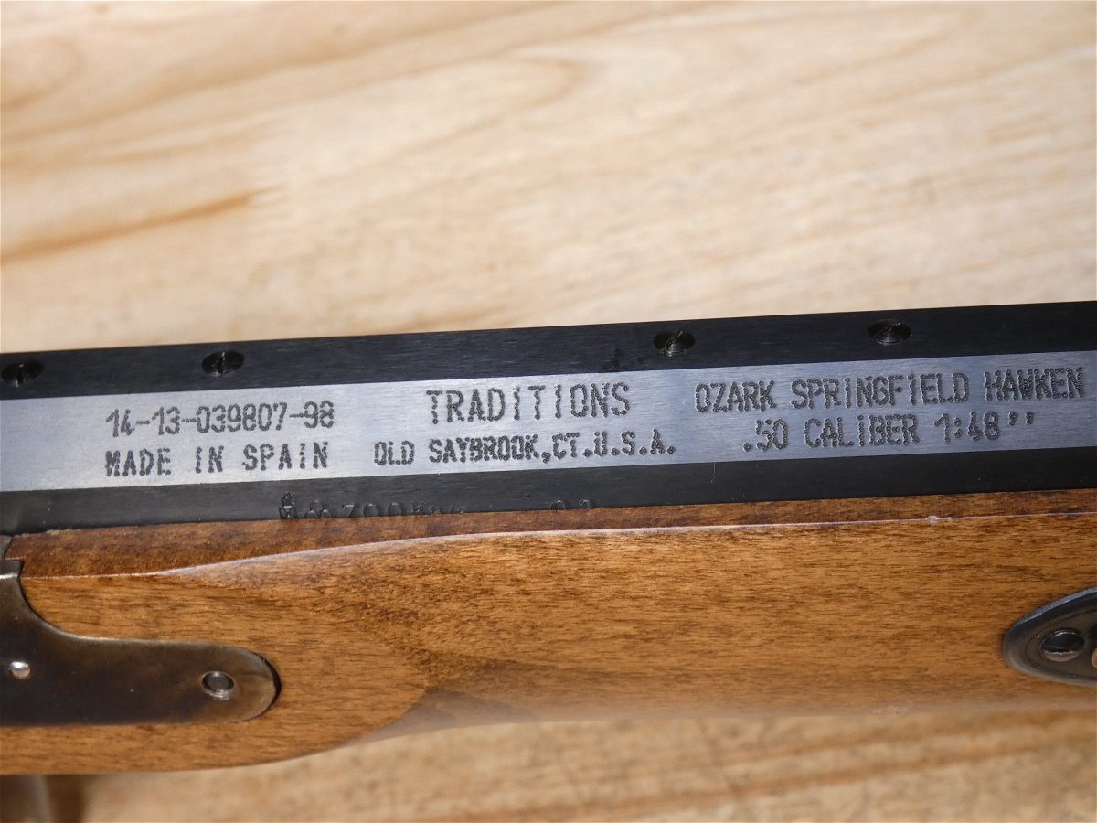 Traditions Ozark Springfield Hawken – .50 Cal | D4 Guns