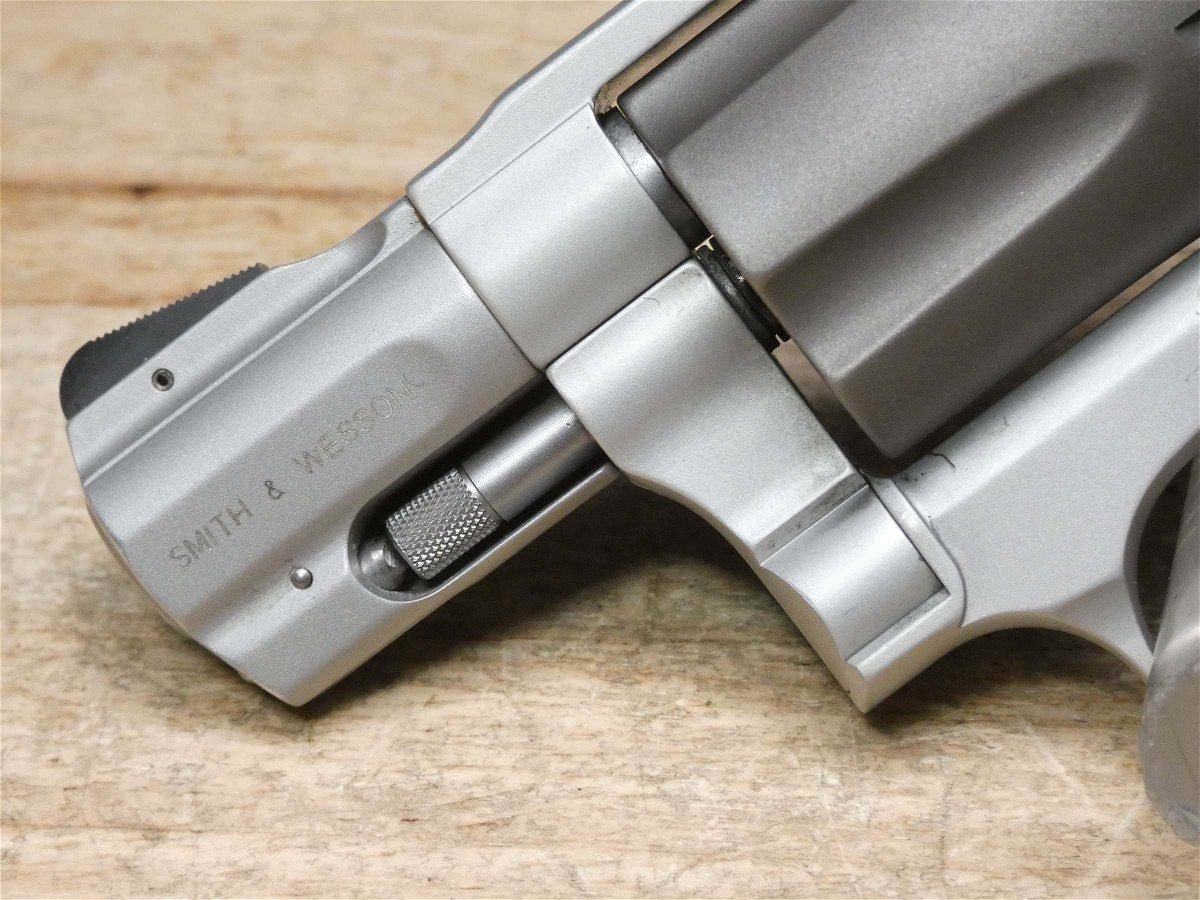 Smith & Wesson 342-1 AirLite PD Titanium Revolver .38 Special (PR66775) ATX