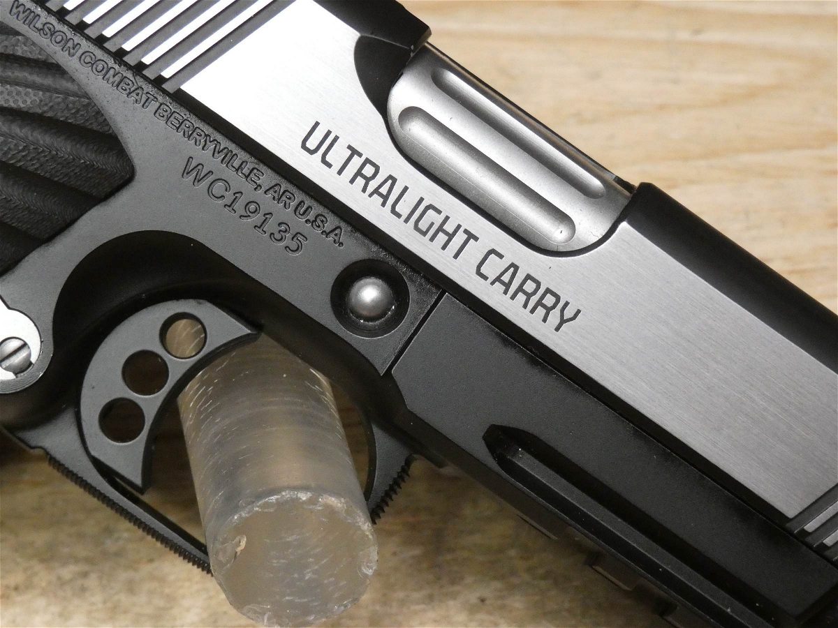 Wilson Combat Ultralight Carry 1911 9mm D4 Guns 7072