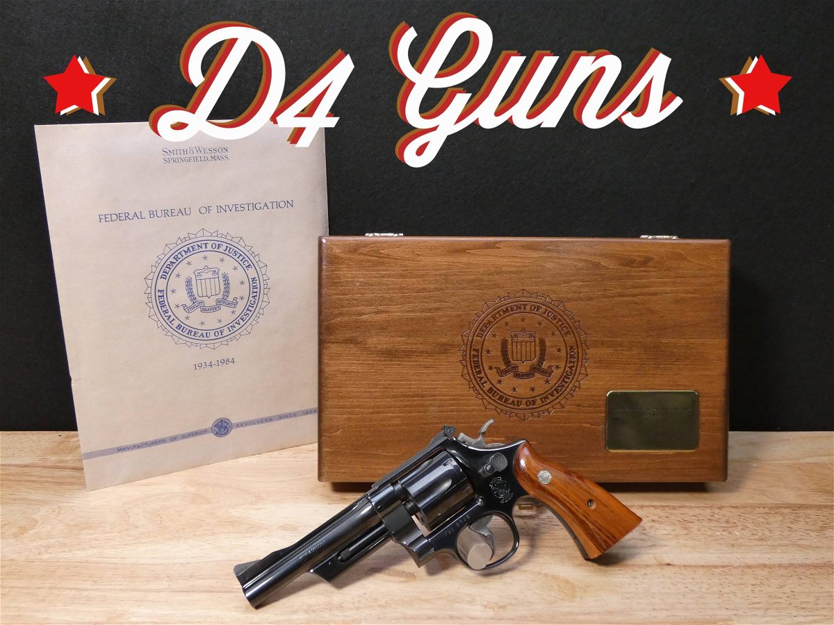 Smith & Wesson 27-3 FBI Commemorative – .357 Mag | D4 Guns