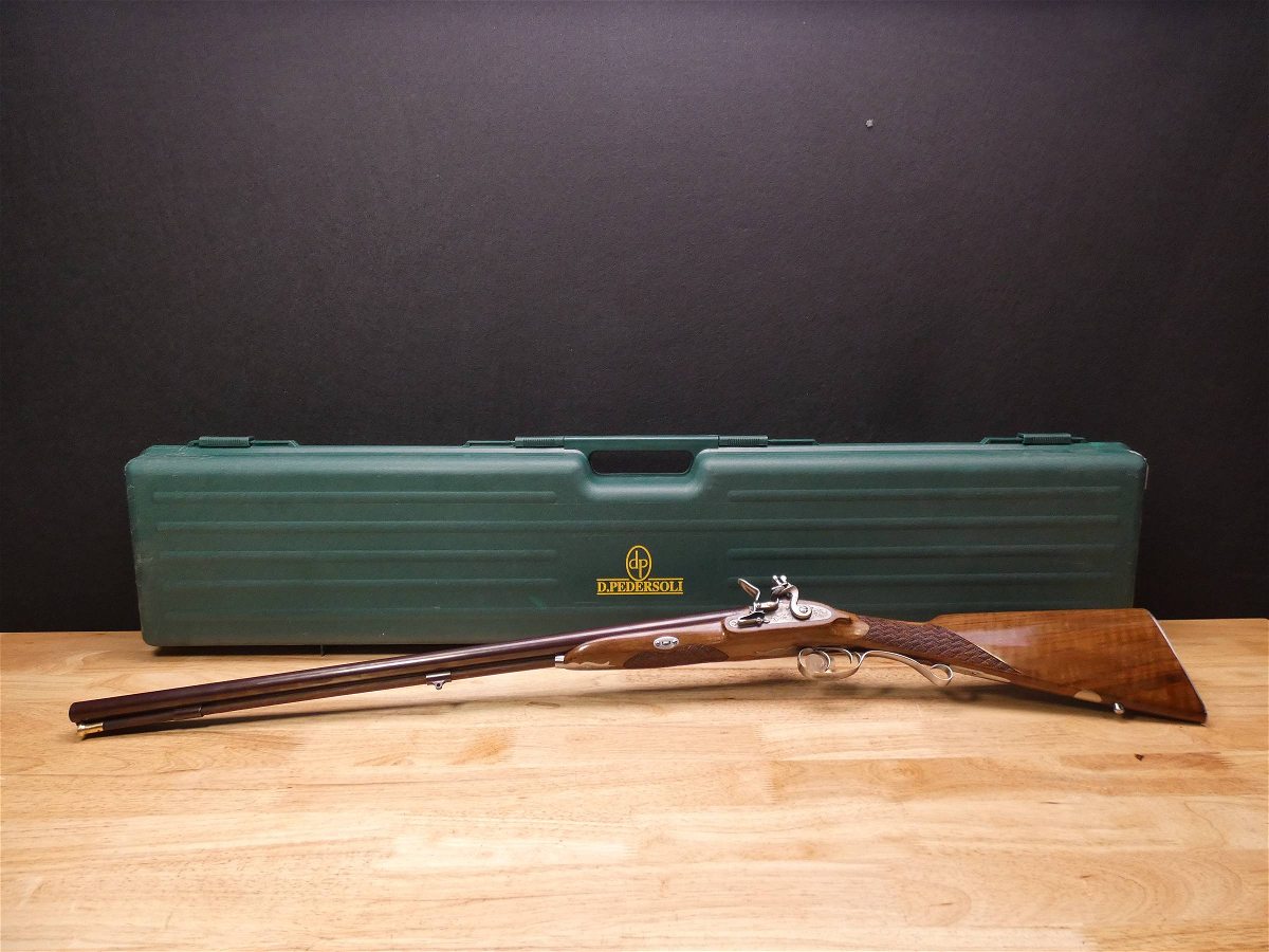 D. Pedersoli Classic Deluxe Side by Side Flintlock – 20ga | D4 Guns