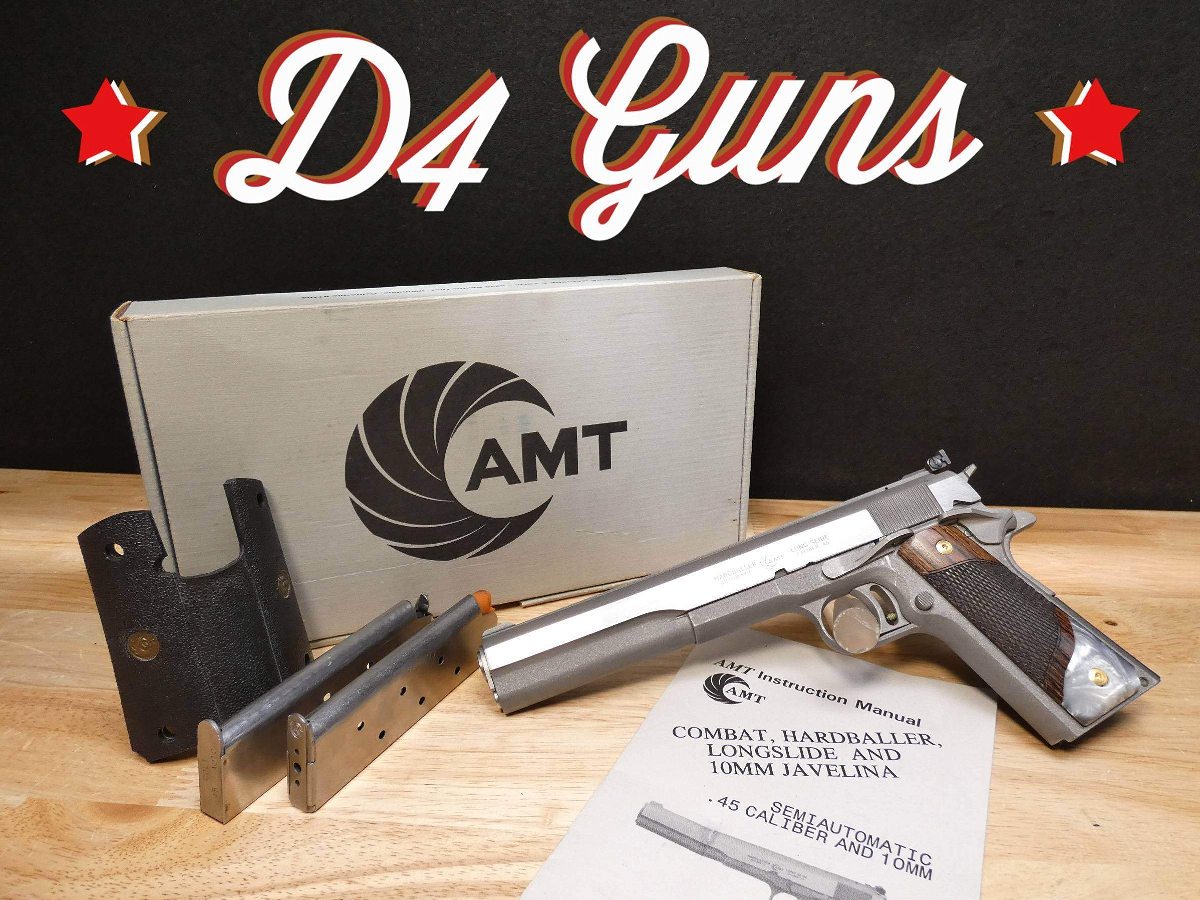 AMT Hardballer Long slide – .45 ACP | D4 Guns