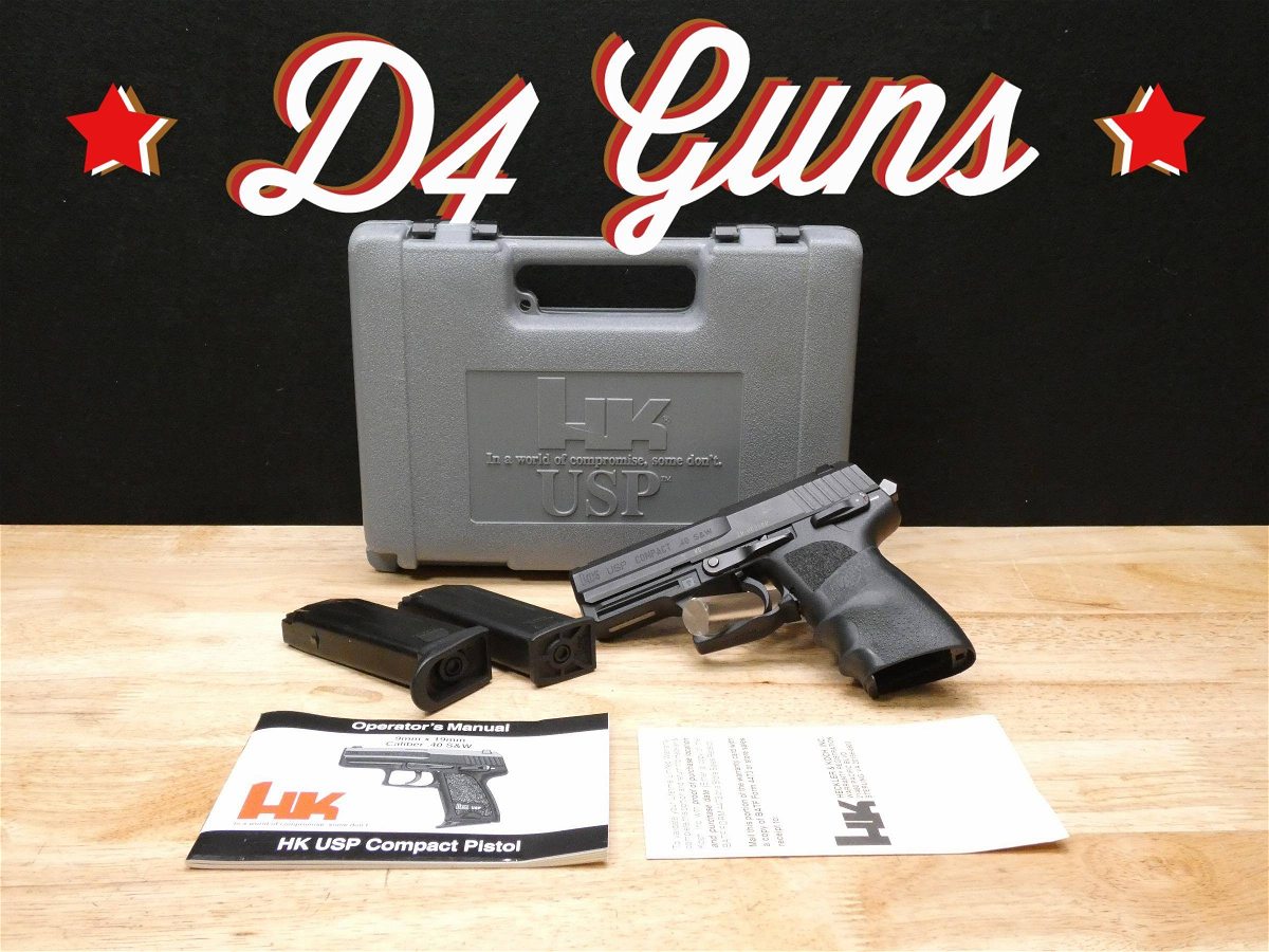 Heckler & Koch USP Compact – .40 S&W | D4 Guns