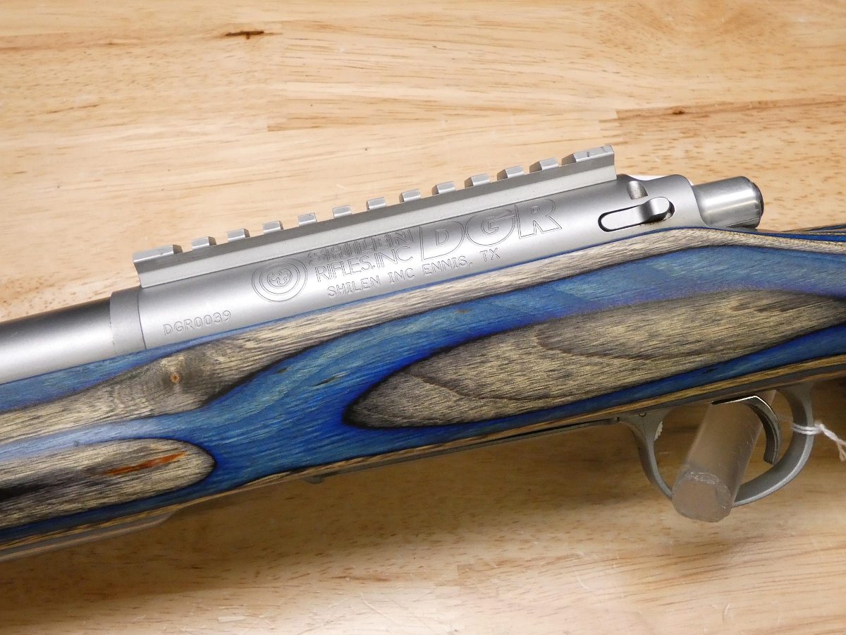 Shilen Rifles DGR - .308 Win - Stainless - Blue Laminate - Bull BBL ...