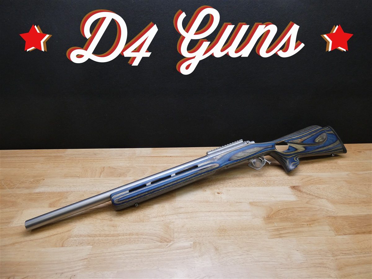 Shilen Rifles DGR - .308 Win - Stainless - Blue Laminate - Bull BBL ...