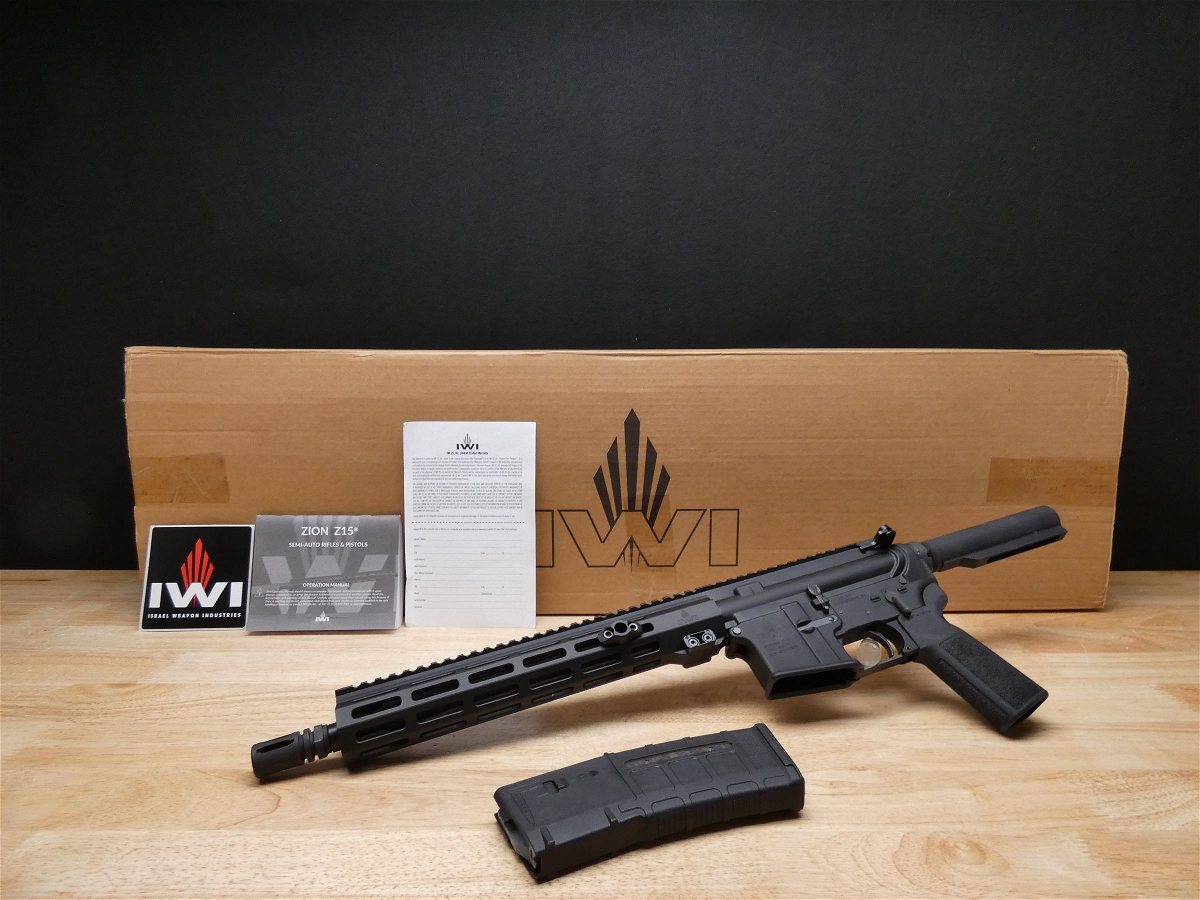 IWI Zion Z15 - 5.56 NATO - AR 15 - AR-15 - AR Pistol - XLNT - Magpul ...