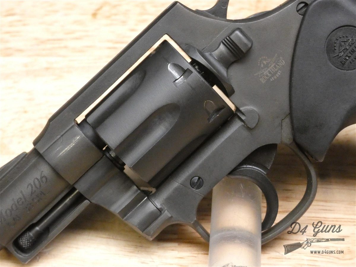 Rock Island Armory Model 206 38 Spl M206 Ria 2 Sets Of Grips Revolvers At Gunbroker 8455