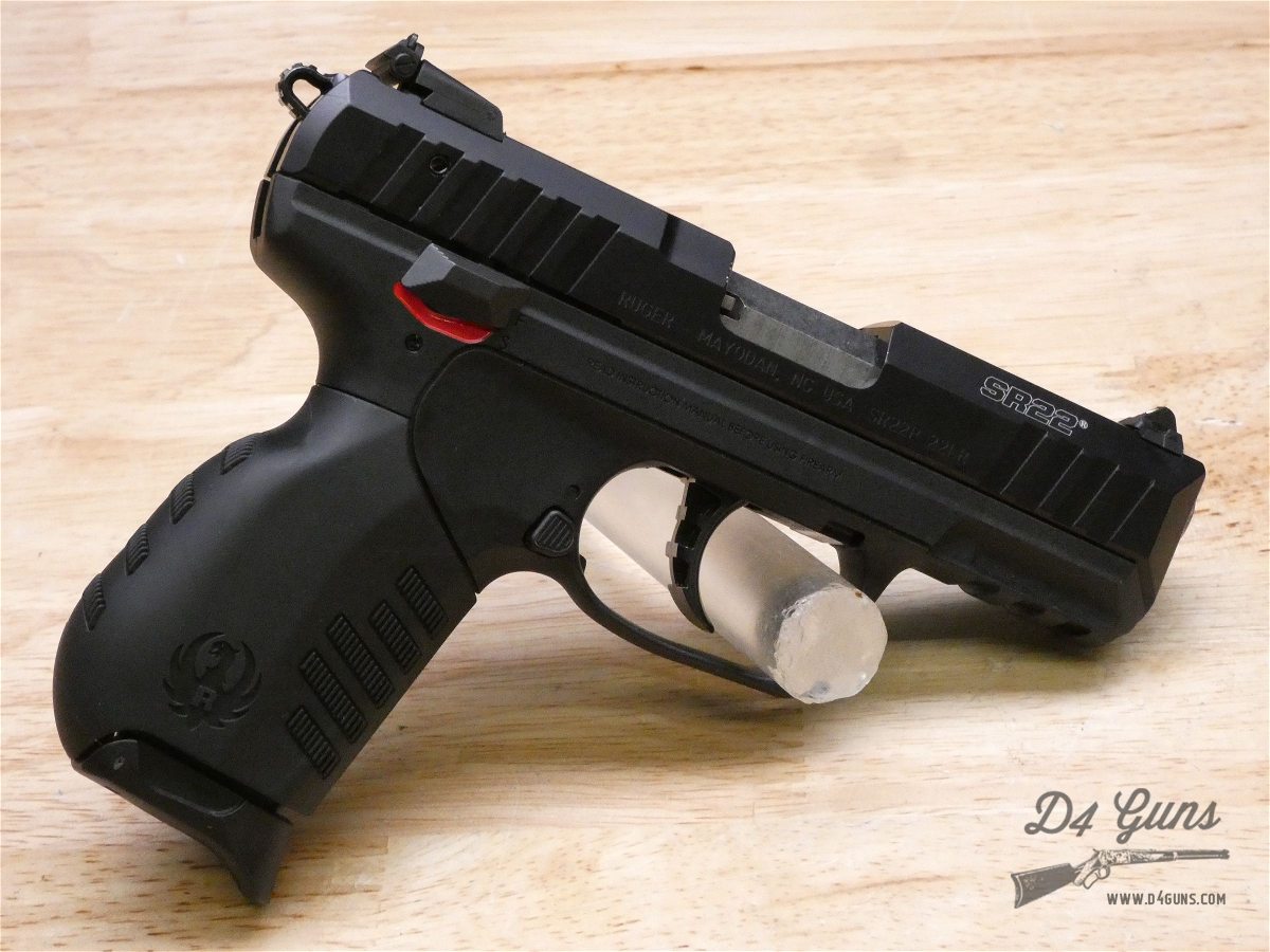 Ruger SR22 .22 LR Mfg. 2015 SR22 OG Box/Case Plinker Pistol