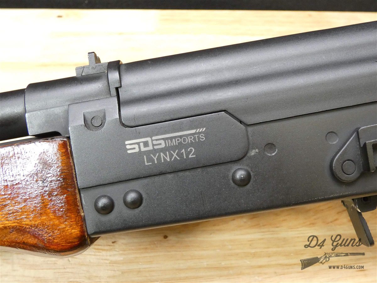 SDS Lynx LH12 12 ga 3in AK Shotgun Semi Auto w/Sling + Mag