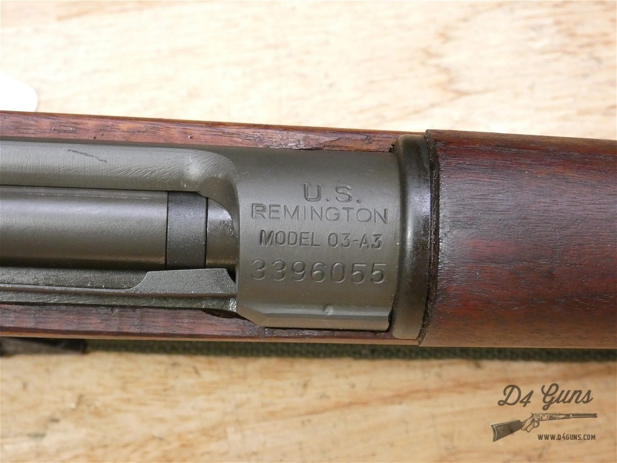 Remington M1903A3 03-A3 - .30-06 - 1943 - WW2 - M1903 - Type C - FJA ...