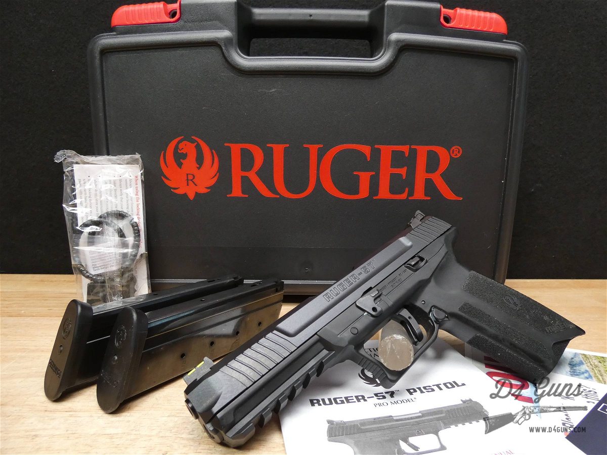 Ruger57 5.7x28mm W/ Case & More 2021 57 Five Seven Optics
