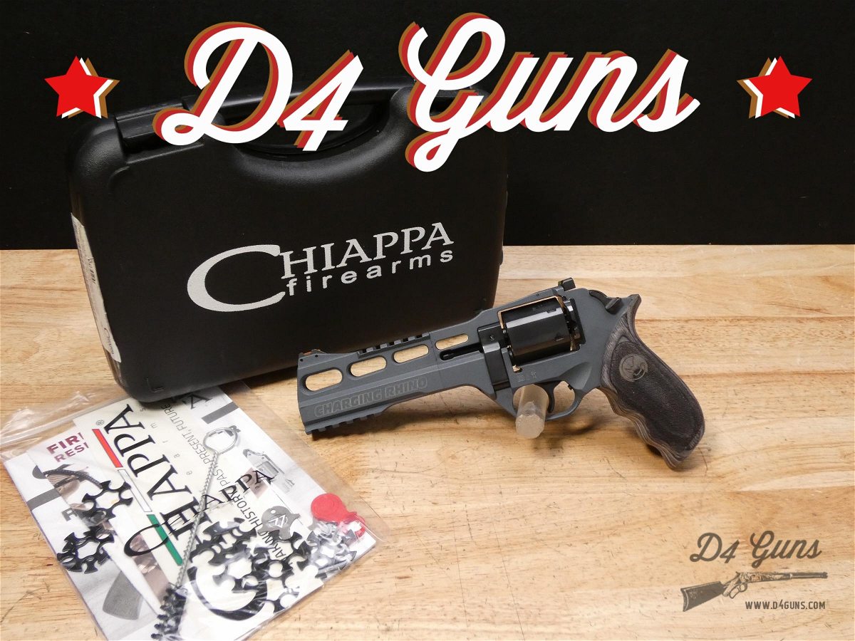 Chiappa 60DS Charging Rhino Gen II - 9mm - OG Case & More - 60 DS