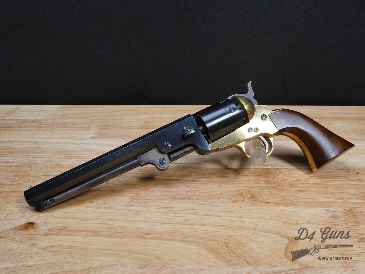 Pietta 1851 Navy Brass - .44 Cal Blackpowder - Cap & Ball - Rebel ...