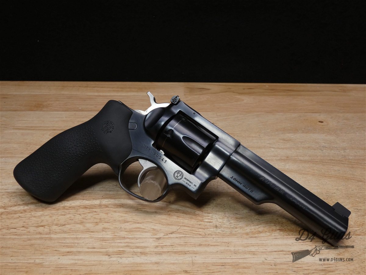 Ruger GP100 Lipseys Exclusive 10mm Auto Hogue MFG 2018 XLNT C