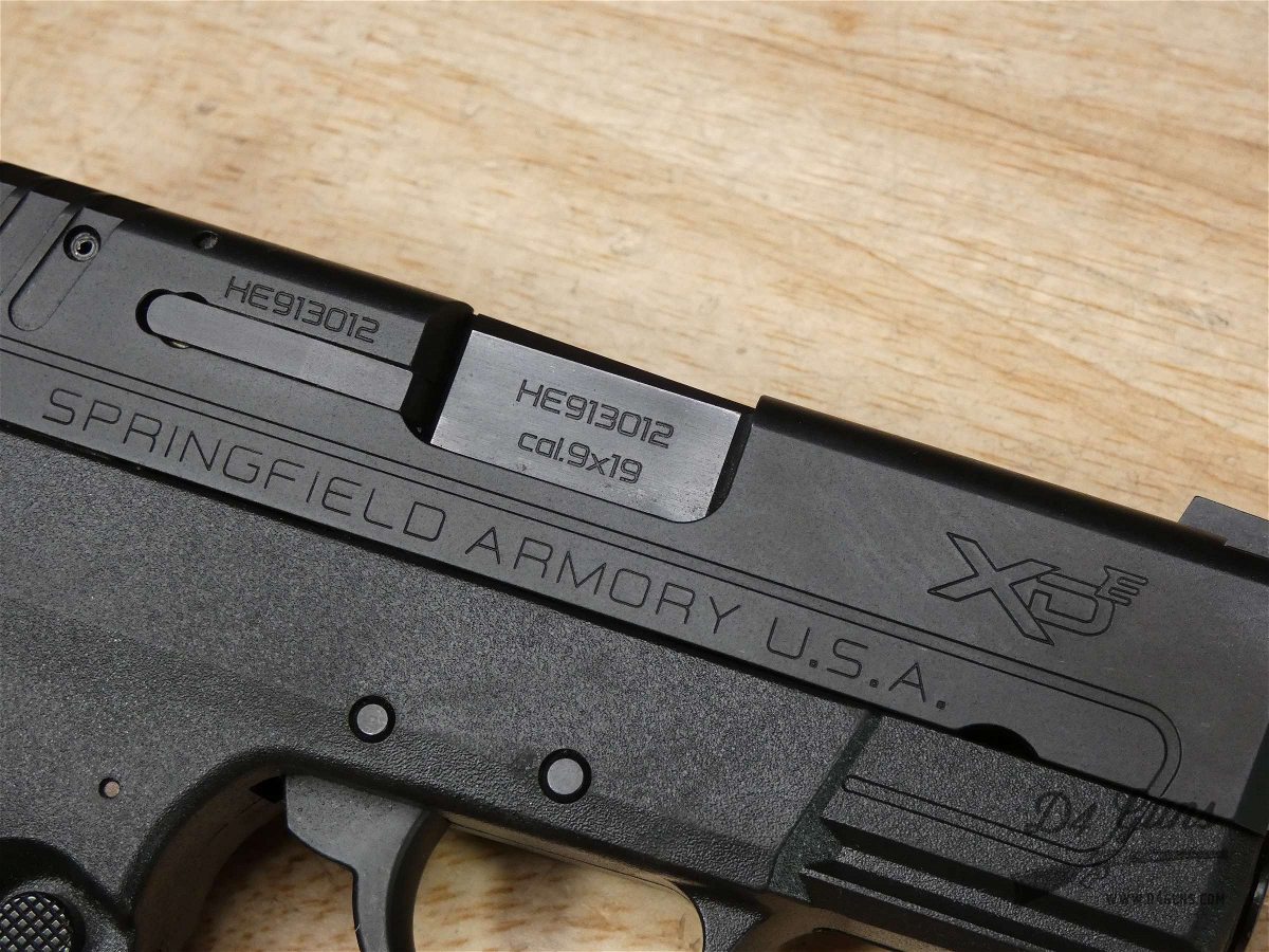 Springfield XDE 9 9mm XDe OG Case & Langdon Tactical Upgrades