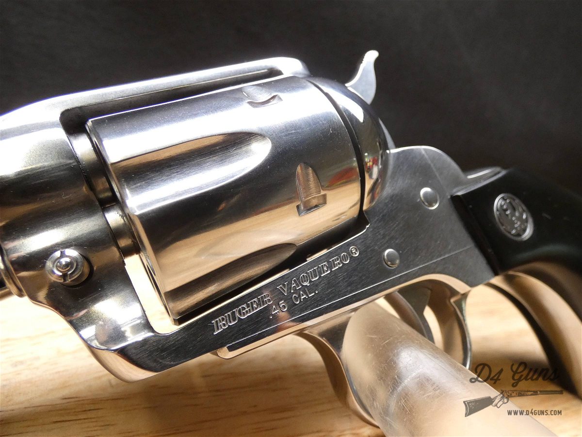 Ruger Vaquero Stainless - .45 Long Colt - Birdshead Grips - Talo ...