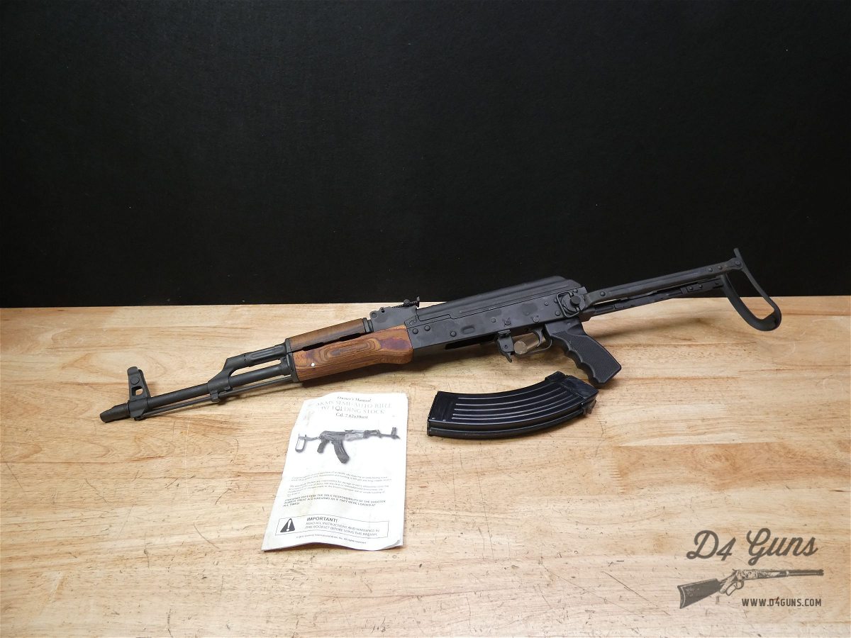 Century Arms AKMS - 7.62x39 - AKM - AK47 - Underfolder - CAI - w/ Mag ...