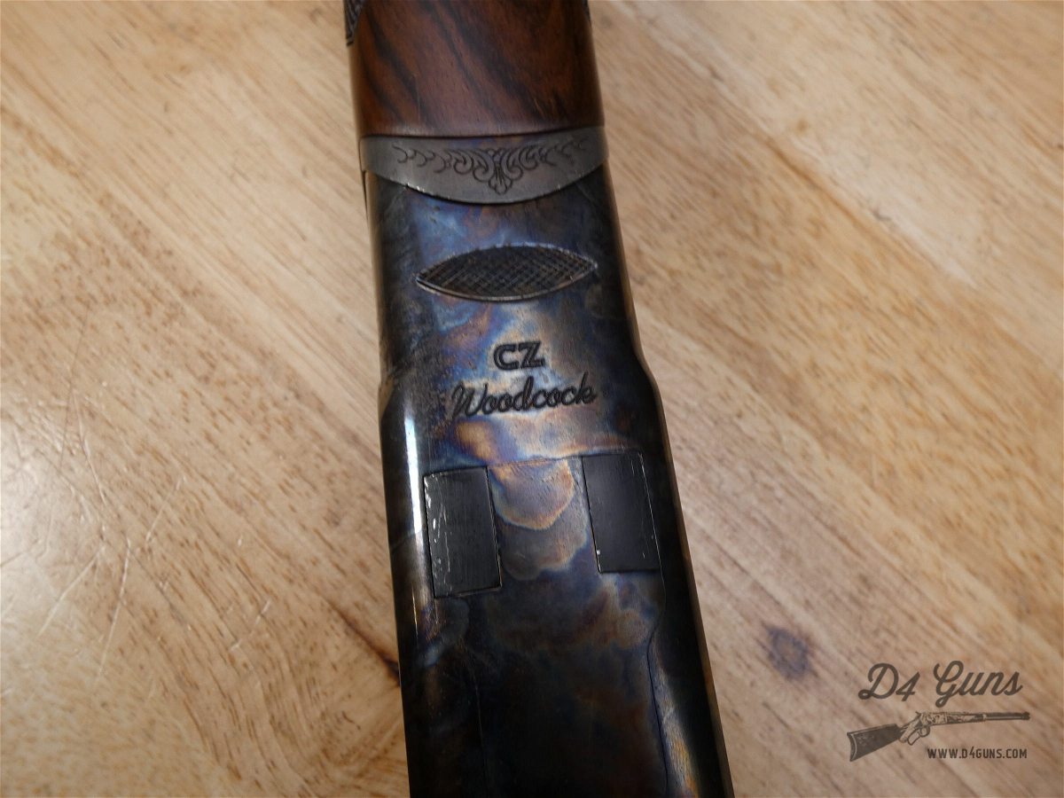 CZ Woodcock - 12 Gauge - 3 Inch Chamber - Over Under - OG Case & 3 ...
