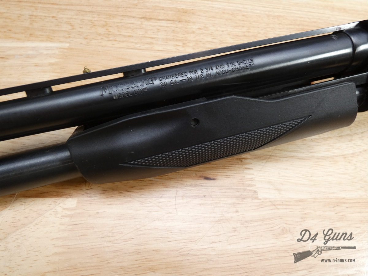 Mossberg 510 20 Gauge Youth Pump Shotgun 10.5" LOP MOD Choke