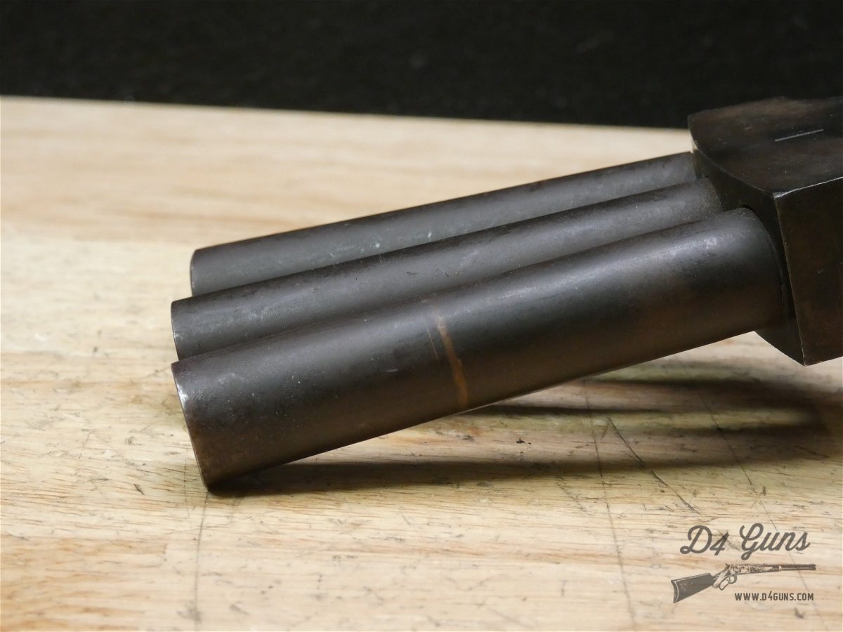 CMC Duck Foot - .36 Cal - 3 Barrel - Precussion - Brass - Triple Threat ...