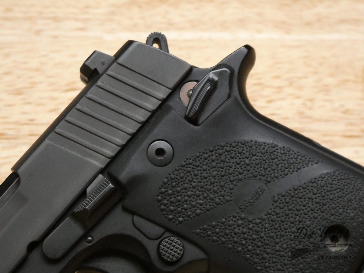 Sig Sauer P938 9mm w/ Holster & 2 Mags Pocket Holster SAO