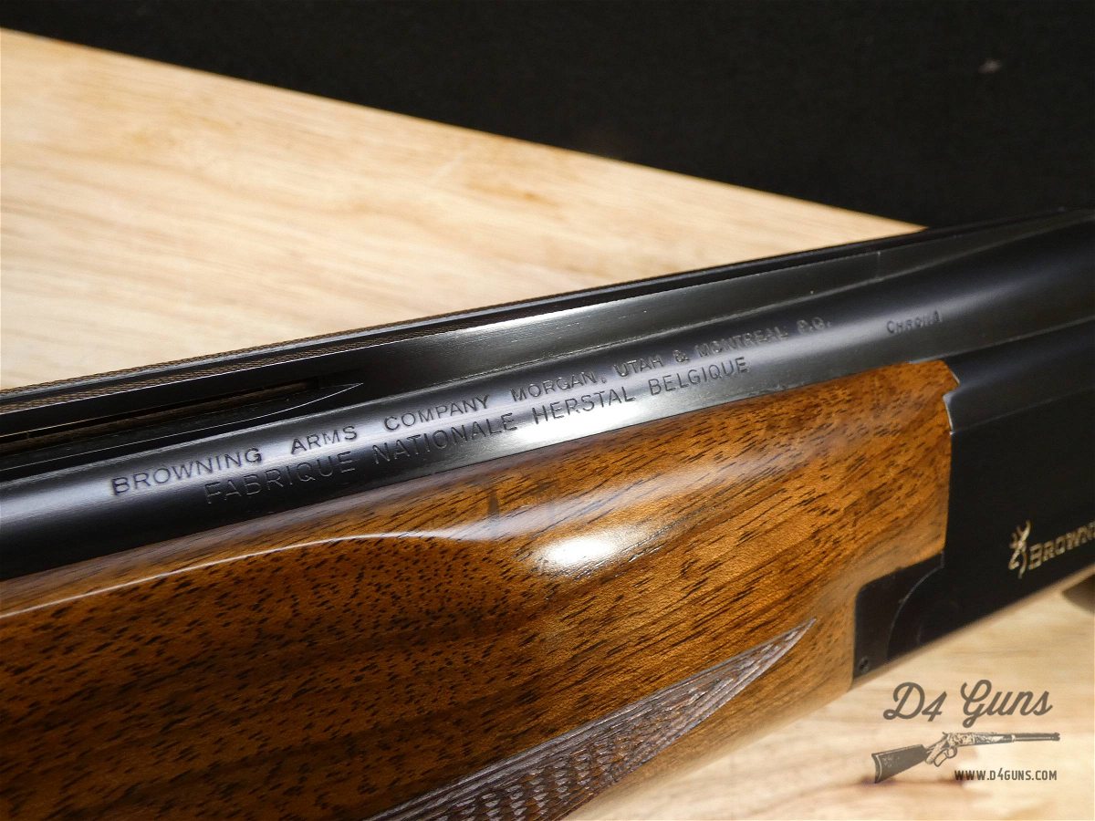 FN Browning Superposed - 12 Gauge - MFG 1980 - Vent Rib - CHROME - Over ...