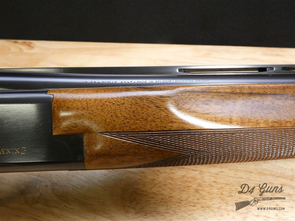 FN Browning Superposed - 12 Gauge - MFG 1980 - Vent Rib - CHROME - Over ...
