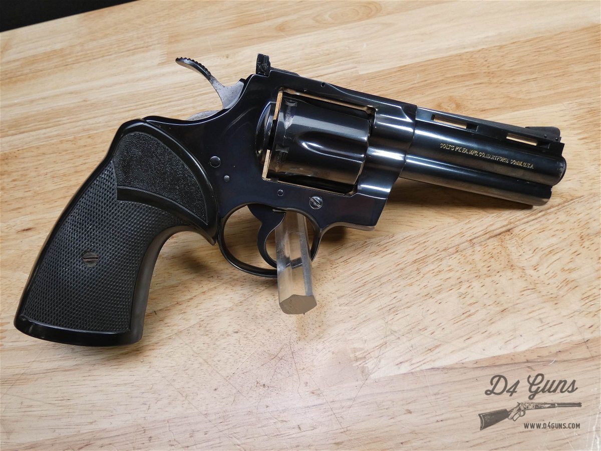Colt Python - .357 Mag - Mfg 1979 - 4 Inch Barrel - Colt Snake Gun ...