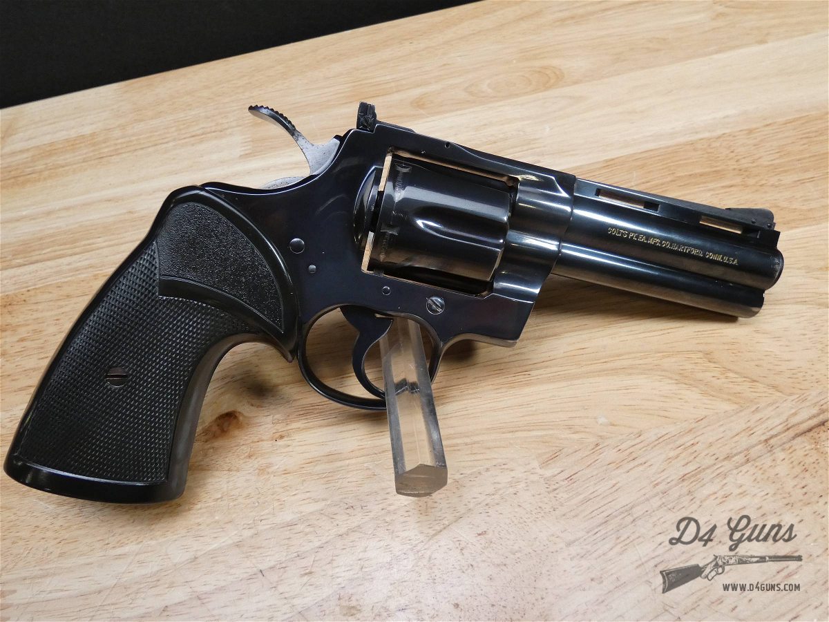 Colt Python - .357 Mag - Mfg 1979 - 4 Inch Barrel - Colt Snake Gun ...