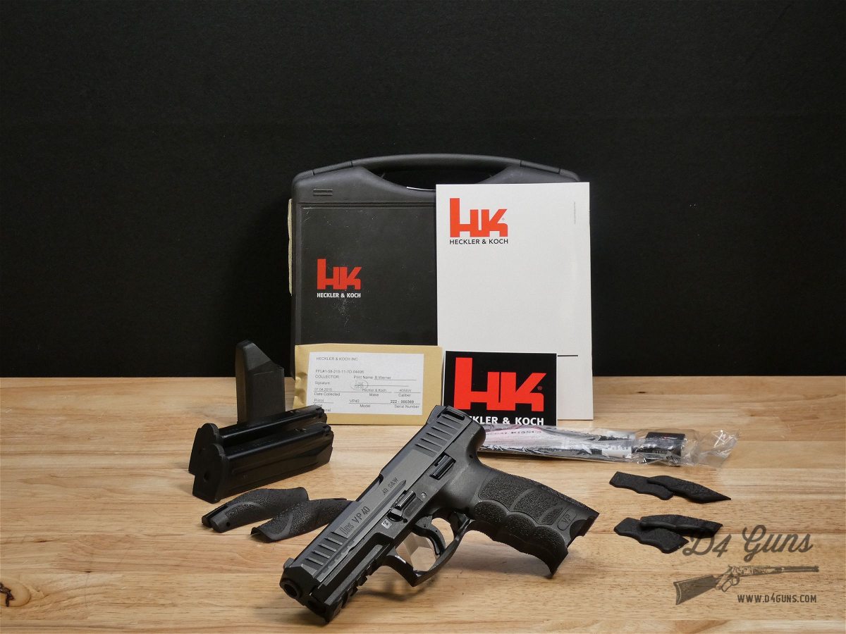 Heckler & Koch VP40 - .40 S&W - HK VP 40 - Mfg. 2015 - German - W ...