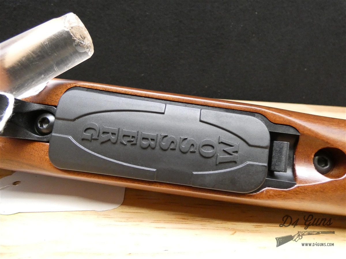 Mossberg Patriot .243 Win Fluted BBL & Bolt Scope Base W/ Mag Bolt Action Rifles at