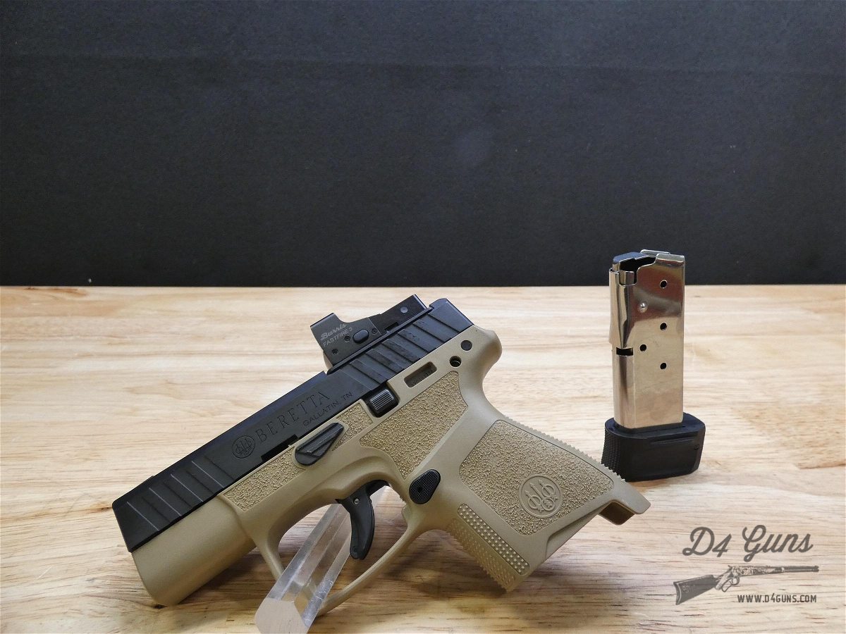 Beretta APX A1 Carry FDE - 9mm - Subcompact - w/ Burris Fastfire 3 Red ...