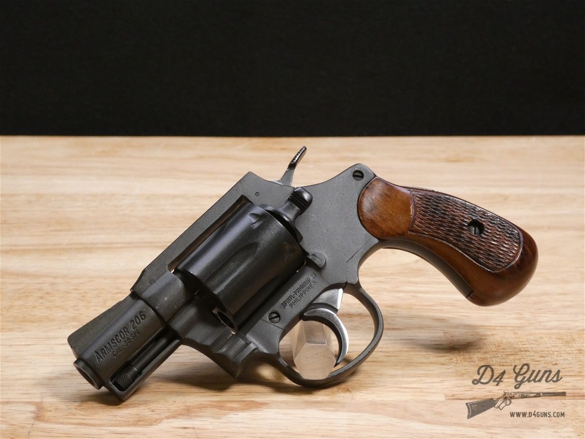 Armscor 206 38 Spl Model 206 Ria Rock Island Armory 38 Special Revolvers At 7538