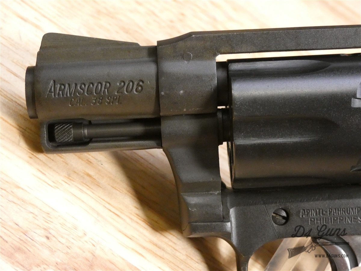 Armscor 206 38 Spl Model 206 Ria Rock Island Armory 38 Special Revolvers At 2118