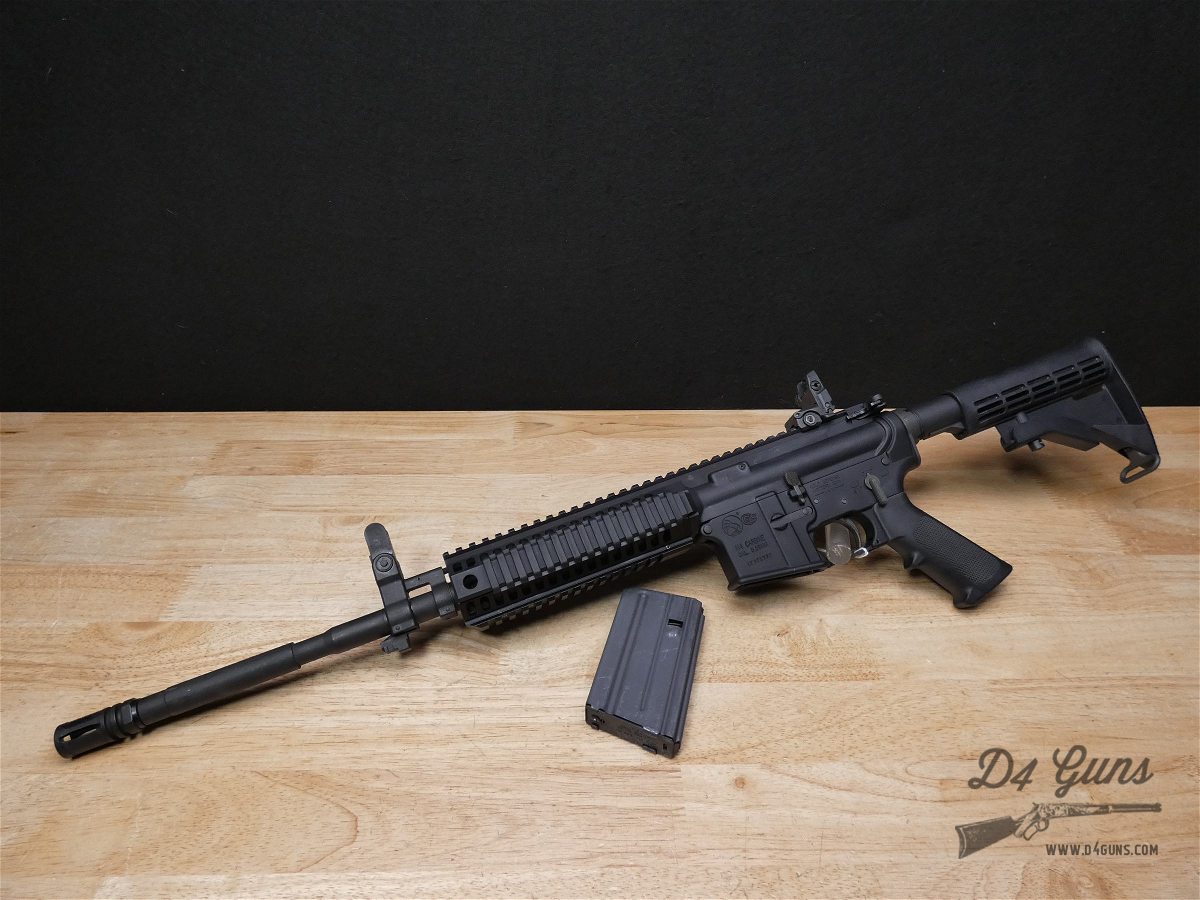 Colt Monolithic M4 Carbine 5.56 NATO LE SN Piston Mag & Quad