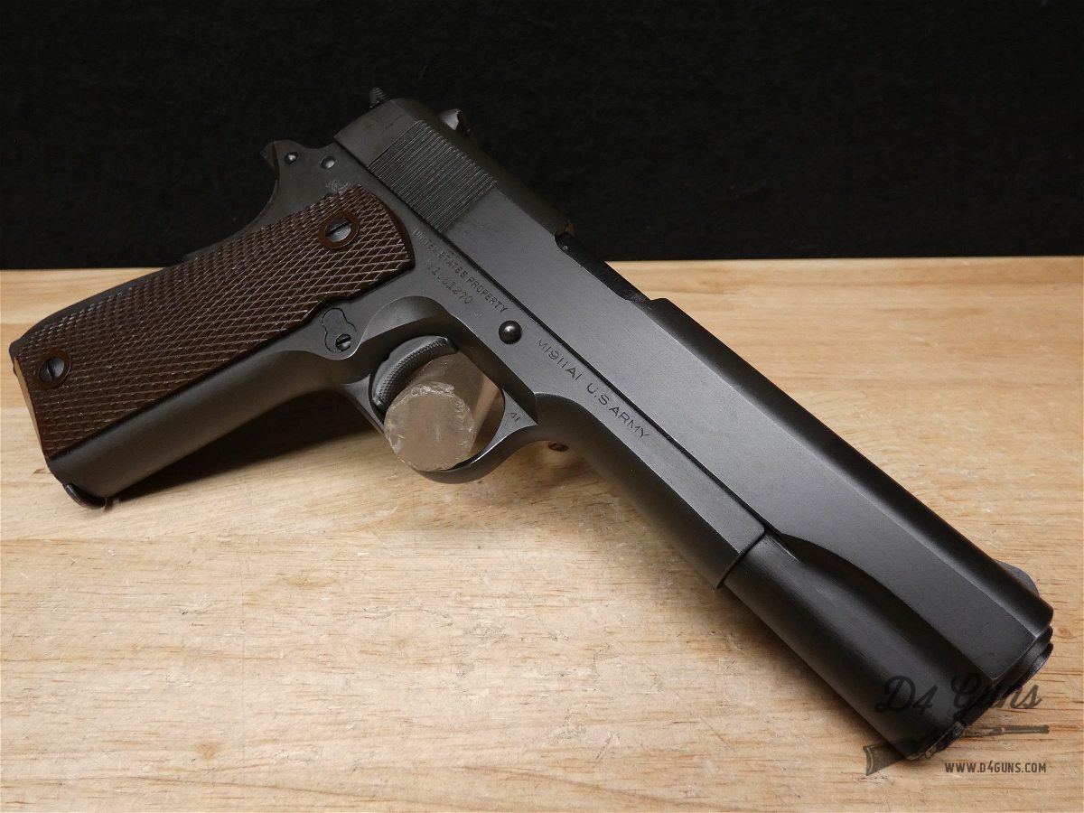 Colt M1911A1 US Property - .45 ACP - 1944 - GHD - WWII 1911 A1 - C ...