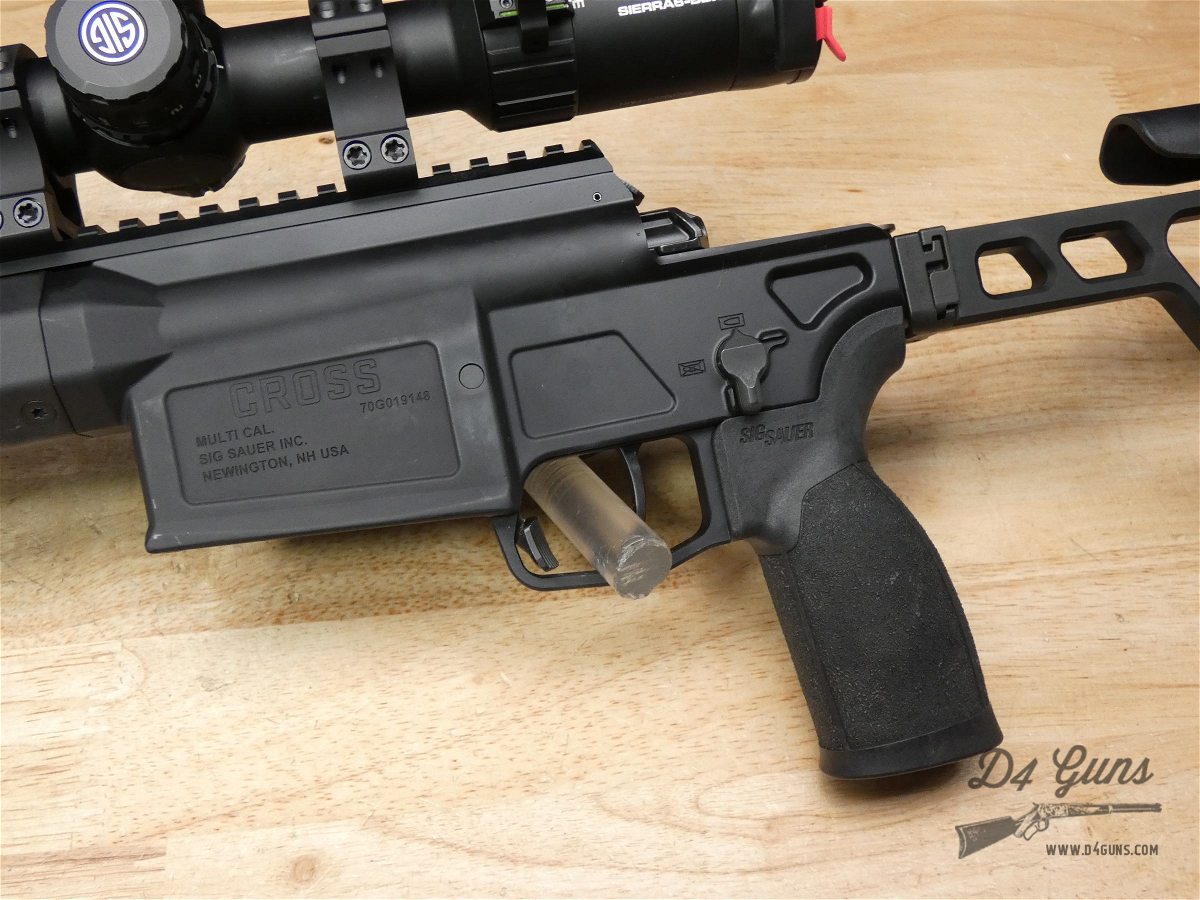 Sig sauer cross stx 308 win xlnt w sig sierra 6 bdx scope 2