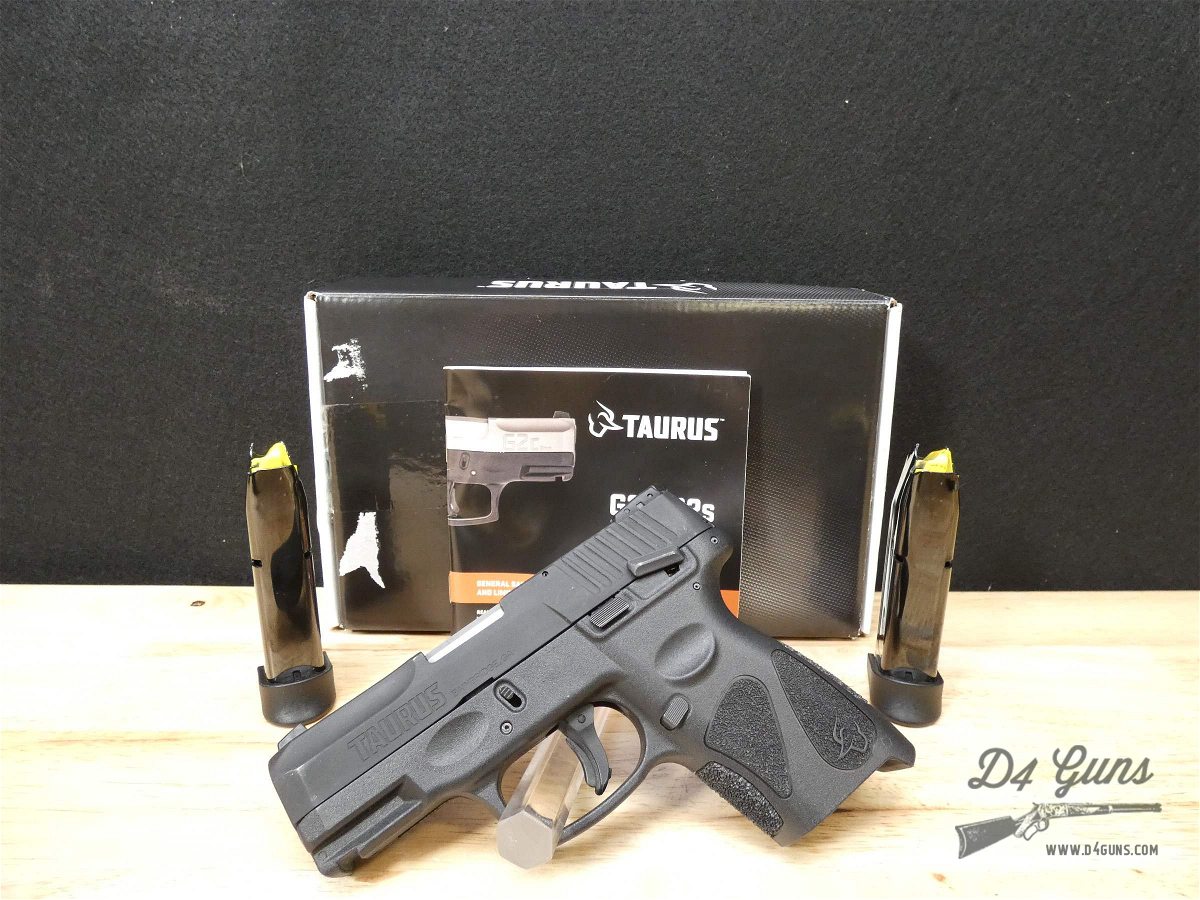 Taurus G2C 9mm Conceal Carry w/ OG Box & 2 Mags Reliable Pistol