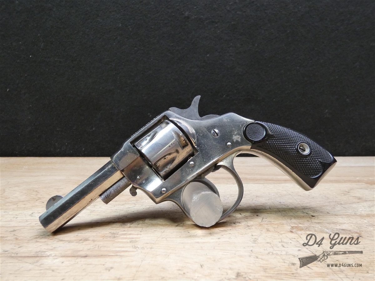 Sold at Auction: HOPKINS & ALLEN ARMS CO. XL DOUBLE ACTION .32 Cal.  Revolver. Good Condition. 3 Barrel. Dark Bore A Super Cool Old Pocket  Pistol, This One Being a Hopkins and