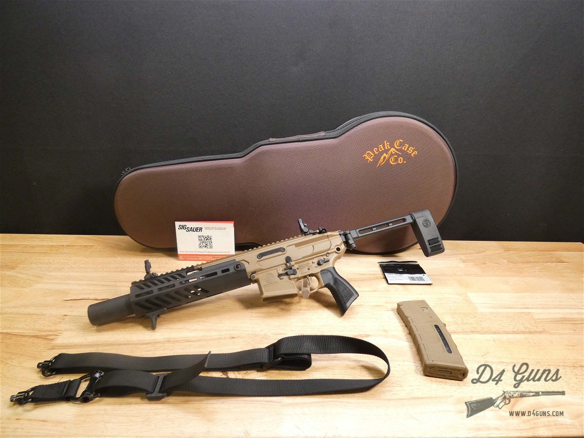 Sig Sauer MCX Rattler Canebrake - .300 BLK - w/ EXTRAS - FDE - XLNT ...