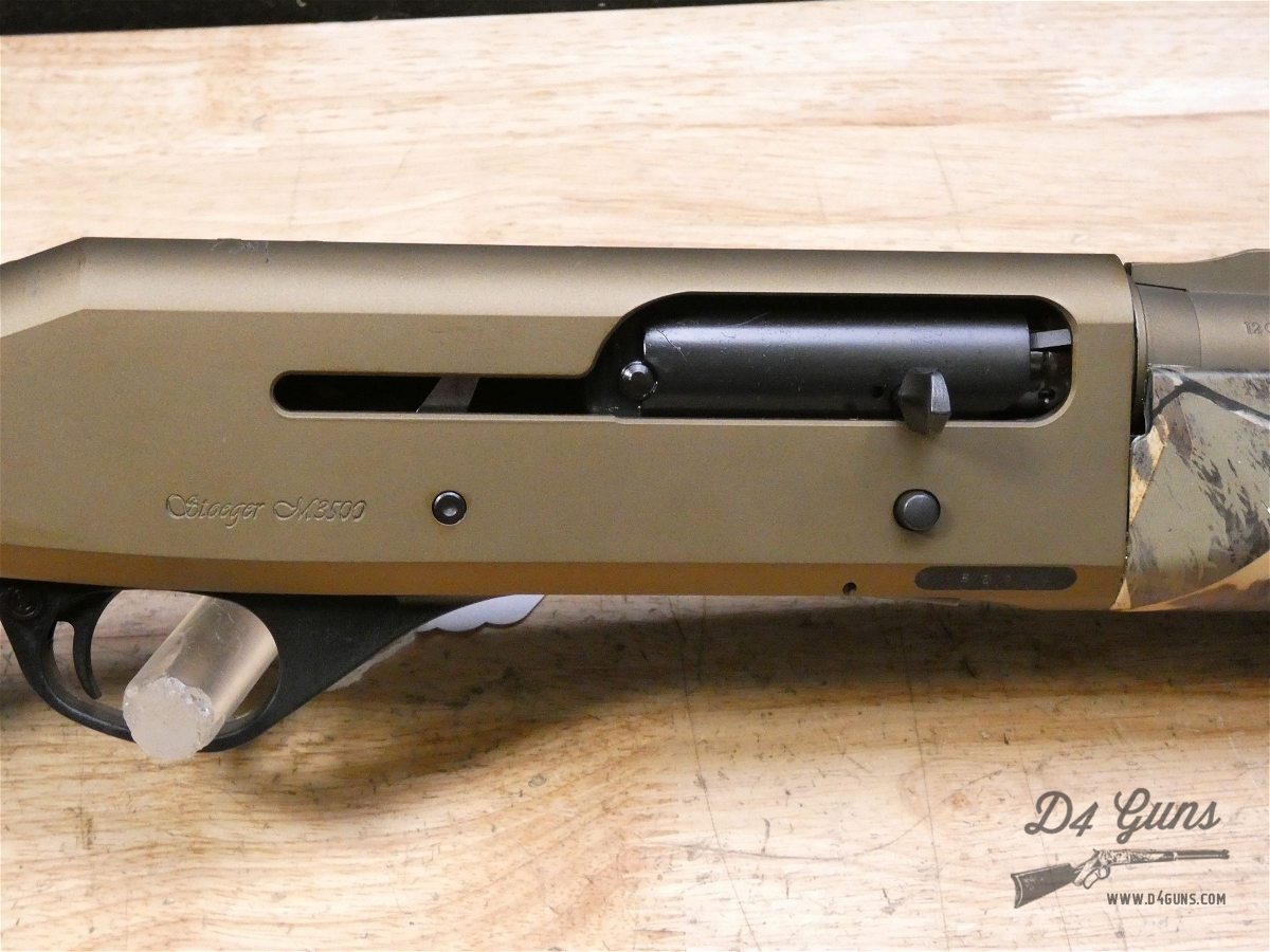 Stoeger M3500 12ga FDE Cerakote 3.5in Max5 IC Choke