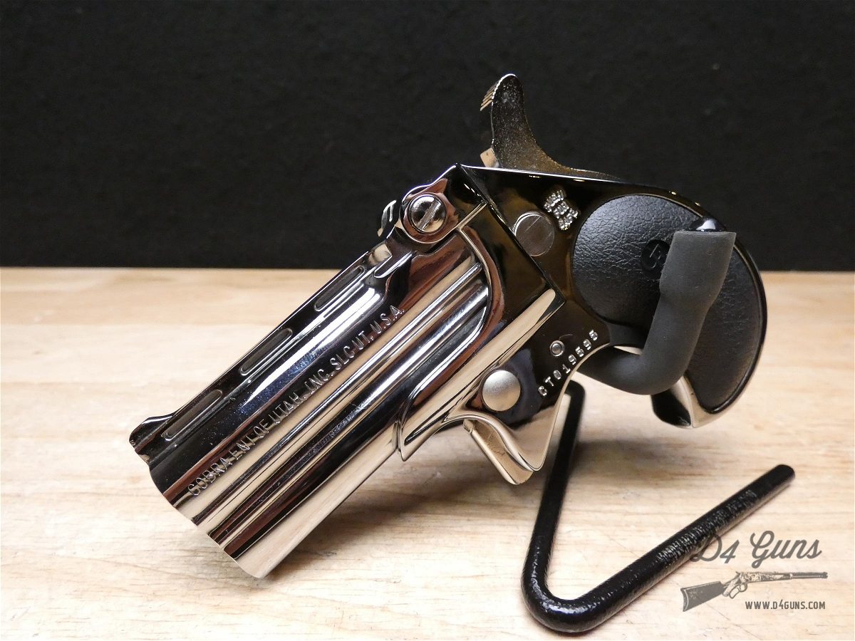 Cobra CB38 - .38 SPL - Derringer - Chrome - Pocket Pistol - w/ OG Box ...