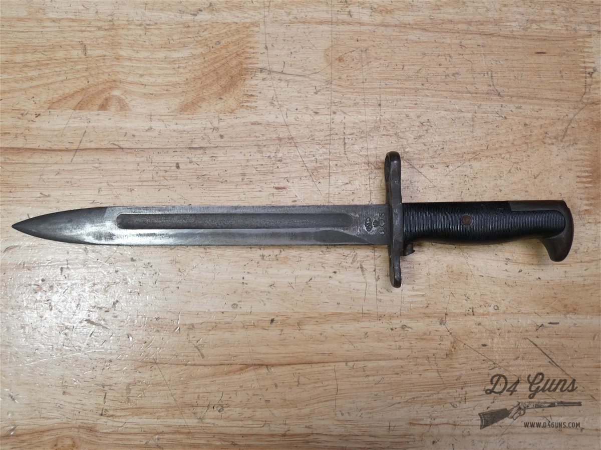 PAL US M1905 Bayonet - 10in - w/ Scabbard - M1942 - for M1 Garand ...